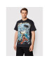 HUF Тишърт MARVEL Battle TS01976 Черен Regular Fit - Pepit.bg