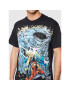 HUF Тишърт MARVEL Battle TS01976 Черен Regular Fit - Pepit.bg