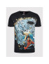 HUF Тишърт MARVEL Battle TS01976 Черен Regular Fit - Pepit.bg