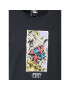 HUF Тишърт MARVEL Moody TS02057 Черен Regular Fit - Pepit.bg