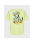 HUF Тишърт Master Plan TS01942 Зелен Regular Fit - Pepit.bg