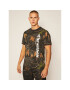 HUF Тишърт Realtree Peak Logo TS01162 Кафяв Regular Fit - Pepit.bg