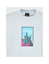 HUF Тишърт Sky Is The Limit TS01948 Син Regular Fit - Pepit.bg