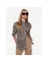 Hugo Риза The Boyfriend Shirt 50484436 Цветен Oversize - Pepit.bg