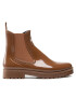 Hugo Гумени ботуши Tabita Rain Bootie 50475480 10222177 01 Кафяв - Pepit.bg