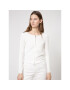 Hugo Кардиган Sasheen 50446971 Бял Regular Fit - Pepit.bg
