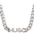 Hugo Колие E-Logobold1-Necklace 50481020 Сребрист - Pepit.bg