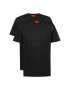 Hugo Комплект 2 тишъртки 50408203 Черен Regular Fit - Pepit.bg
