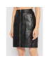 Hugo Кожена пола Lurela 50462604 Черен Regular Fit - Pepit.bg