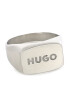 Hugo Пръстен E-Logobold-Ring 50472524 Сребрист - Pepit.bg