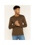 Hugo Пуловер San Bastio 50379543 Кафяв Regular Fit - Pepit.bg