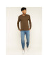 Hugo Пуловер San Bastio 50379543 Кафяв Regular Fit - Pepit.bg