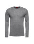 Hugo Пуловер San Bastio 50379543 Сив Regular Fit - Pepit.bg