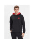 Hugo Суитшърт Cut Logo Hoodie 50490276 Черен Relaxed Fit - Pepit.bg