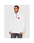 Hugo Суитшърт Durty 50470121 Бял Regular Fit - Pepit.bg
