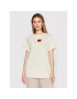 Hugo Тишърт 50456008 Бежов Slim Fit - Pepit.bg