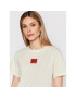 Hugo Тишърт 50456008 Бежов Slim Fit - Pepit.bg