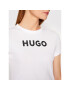 Hugo Тишърт 50473813 Бял Slim Fit - Pepit.bg