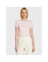 Hugo Тишърт 50478217 Розов Slim Fit - Pepit.bg