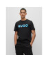 Hugo Тишърт 50489662 Черен Regular Fit - Pepit.bg