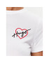 Hugo Тишърт 50512095 Бял Regular Fit - Pepit.bg