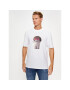Hugo Тишърт Dampignon 50495167 Бял Relaxed Fit - Pepit.bg