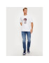 Hugo Тишърт Dampignon 50495167 Бял Relaxed Fit - Pepit.bg