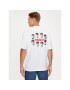 Hugo Тишърт Dampignon 50495167 Бял Relaxed Fit - Pepit.bg