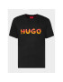 Hugo Тишърт Danda 50504542 Черен Regular Fit - Pepit.bg