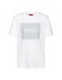 Hugo Тишърт Dolive211 50442929 Бял Regular Fit - Pepit.bg