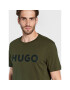 Hugo Тишърт Dulivio 50467556 Зелен Regular Fit - Pepit.bg