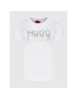 Hugo Тишърт The Tee 13 50461532 Бял Slim Fit - Pepit.bg