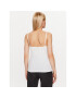 Hugo топ Vest Rib 50496814 Бял Slim Fit - Pepit.bg