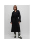 Hugo Тренч Mannika 50493526 Черен Relaxed Fit - Pepit.bg