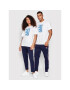 Hummel Долнище анцуг Unisex Lerby Poly 214310 Тъмносин Tapered Fit - Pepit.bg