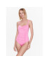 Hunkemöller Бански костюм Scallop 201945 Розов - Pepit.bg