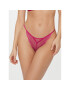 Hunkemöller Бикини тип прашка Isabelle Hl Sparkle String Tr 203591 Розов - Pepit.bg