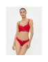 Hunkemöller Бикини тип прашка Mariah String R 203563 Червен - Pepit.bg