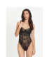 Hunkemöller Боди Eden 202256 Черен Straight Fit - Pepit.bg