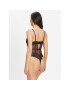 Hunkemöller Боди Eden 202256 Черен Straight Fit - Pepit.bg