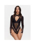 Hunkemöller Боди Meghan 200801 Черен - Pepit.bg