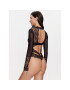 Hunkemöller Боди Meghan 200801 Черен - Pepit.bg