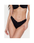 Hunkemöller Долнище на бански Scallop 191511 Черен - Pepit.bg