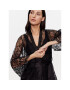 Hunkemöller Халат 191636 Черен Regular Fit - Pepit.bg