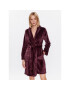 Hunkemöller Халат Robe Short 169405 Бордо - Pepit.bg