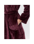 Hunkemöller Халат Robe Short 169405 Бордо - Pepit.bg
