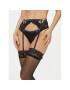 Hunkemöller Колан за жартиери Amelie Sb 203522 Черен - Pepit.bg