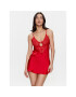 Hunkemöller Нощница 200421 Червен Regular Fit - Pepit.bg