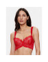 Hunkemöller Сутиен с банели Elissa 201059 Червен - Pepit.bg