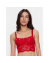 Hunkemöller Сутиен-топ Violet 200761 Червен - Pepit.bg